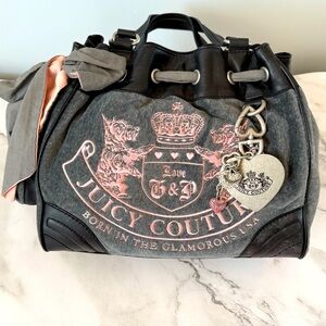 Extremely rare find! Never used Vintage Juicy Couture Weekender Bag